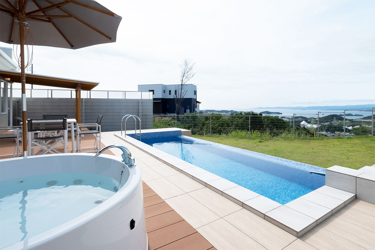 プライベートプール＆ジャグジー（Ｃ棟）