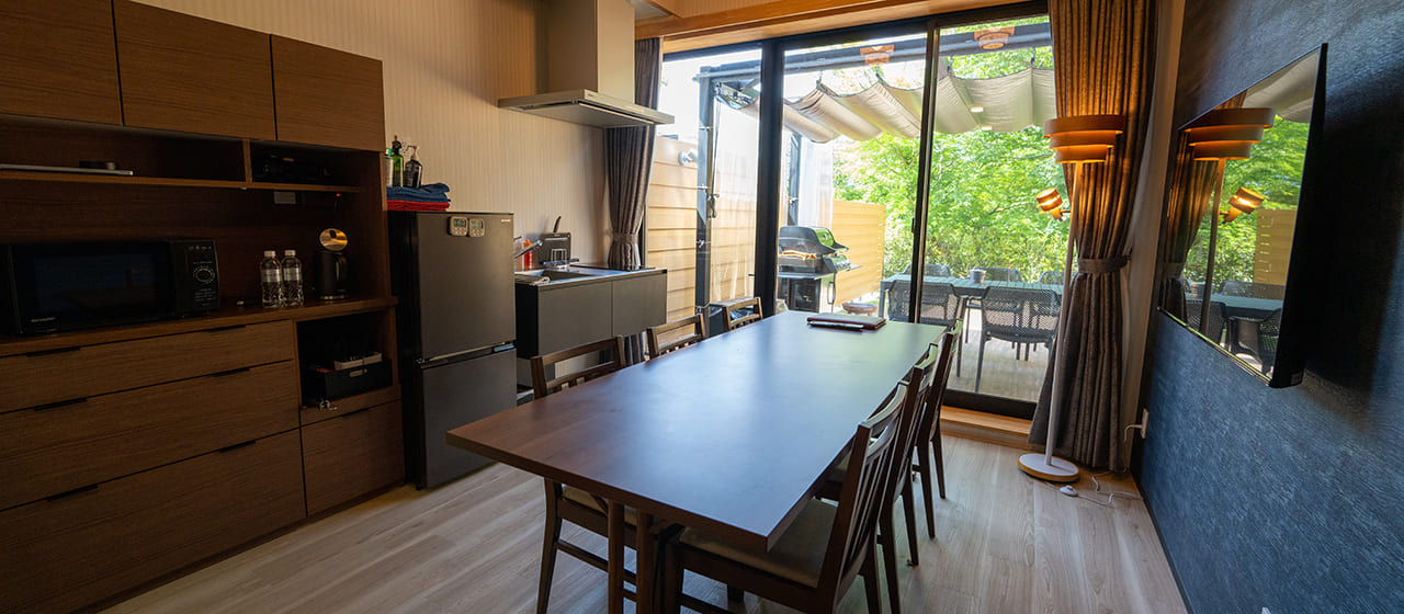 森の中のラグジュアリーステイ