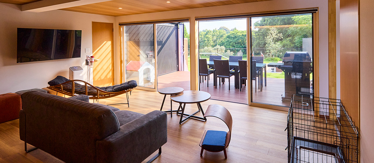 全棟プライベートガーデンを有するスイートキャビン