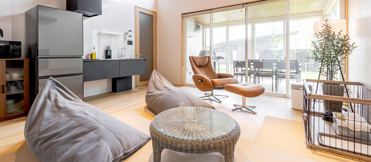 70㎡以上の大空間の客室