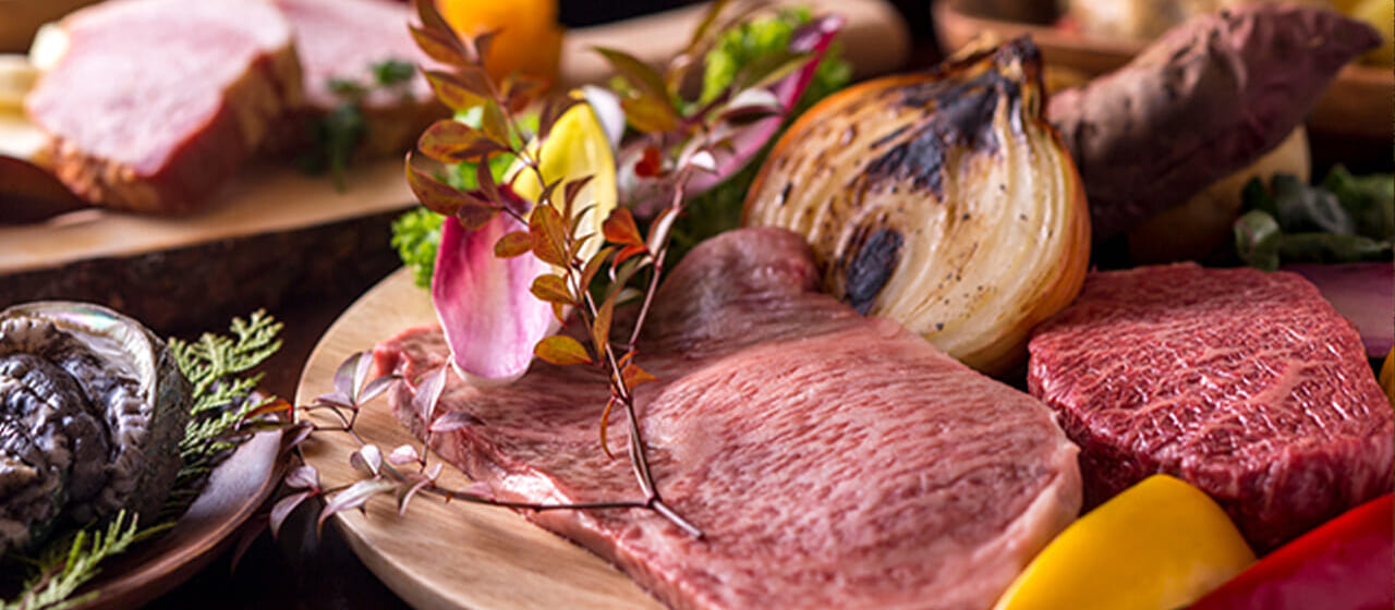 自慢の厳選食材を使用したBBQメニュー