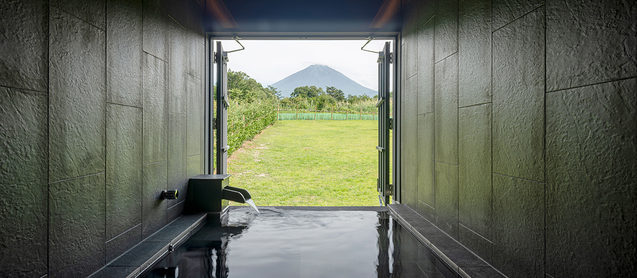 各棟に備えられた、客室温泉